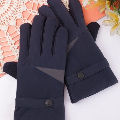 Unisex Solid Touchscreen Gloves